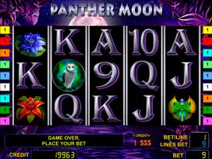 Panther Moon игровой автомат играть бесплатно